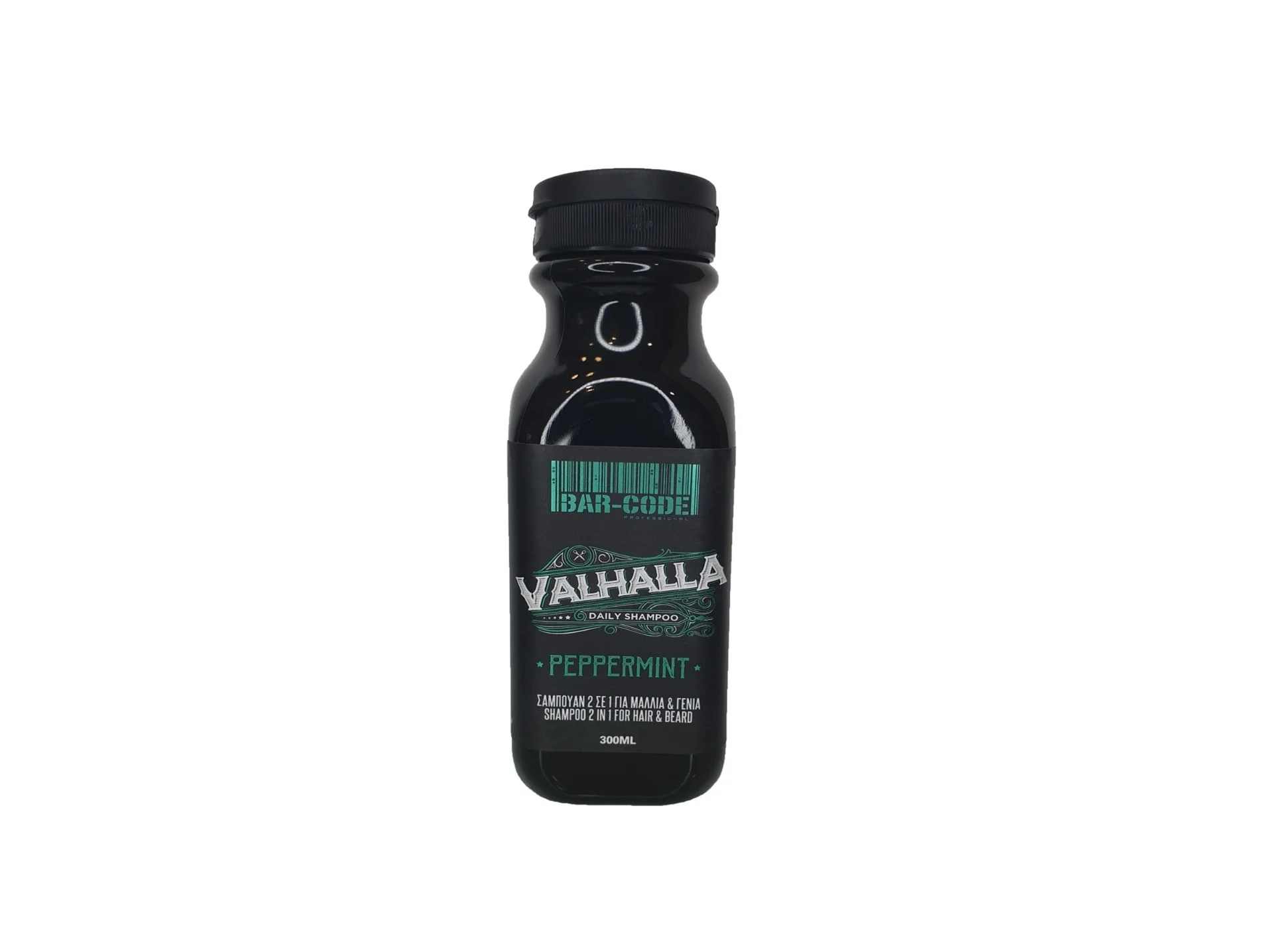 Φωτογραφία προϊόντος: Barcode Professional Valhalla Shampoo 2 in 1 Μαλλιά + Γένια 300ml