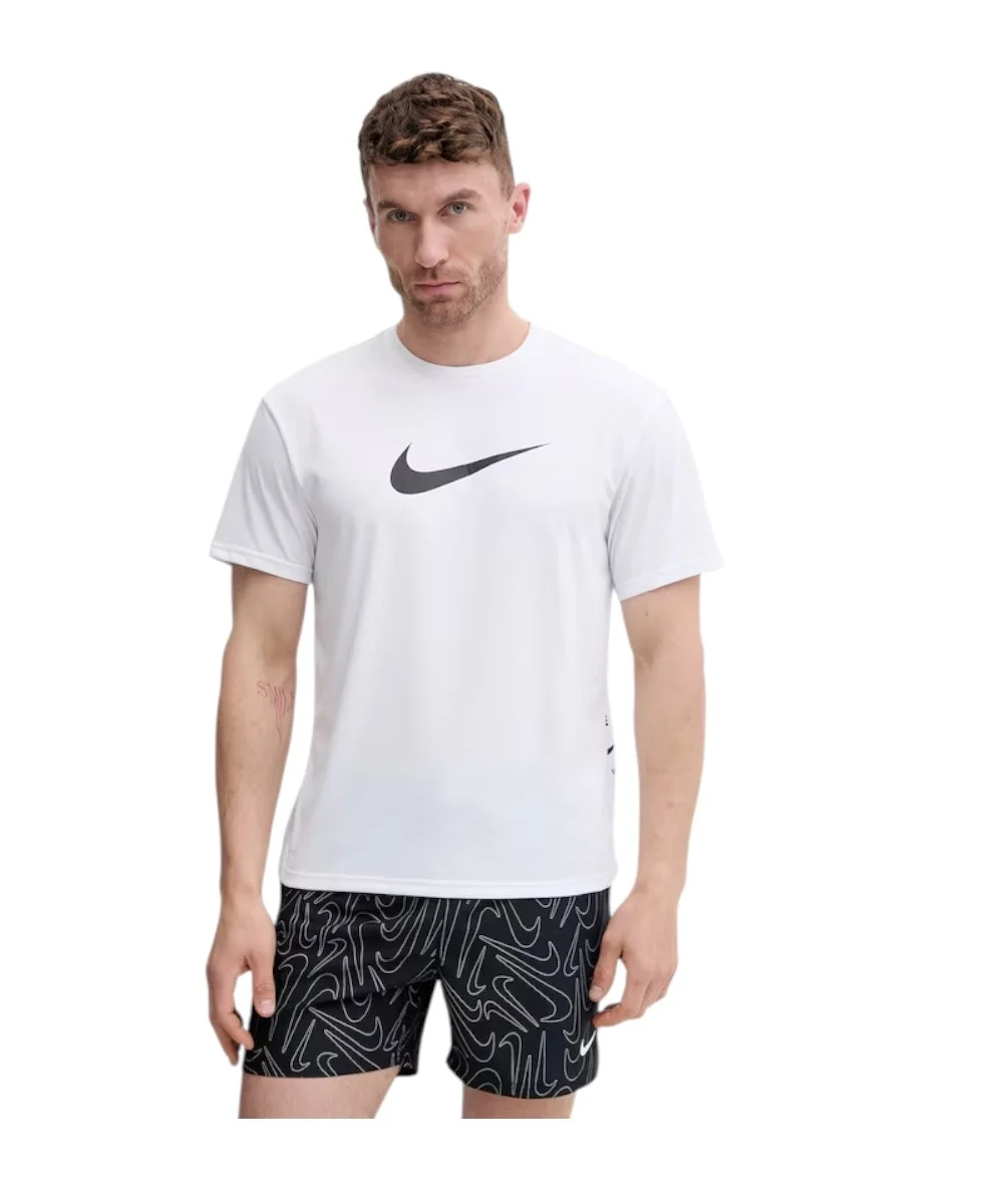 Φωτογραφία προϊόντος: Nike - Ανδρική Αντηλιακή Μπλούζα Short Sleeve Hydroguard NESSG523-100 Λευκό