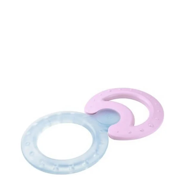 Φωτογραφία προϊόντος: Nuk Cool Teether Set Δακτύλιοι Οδοντοφυΐας Ψυγείου 3m+ 2τμχ Μωβ