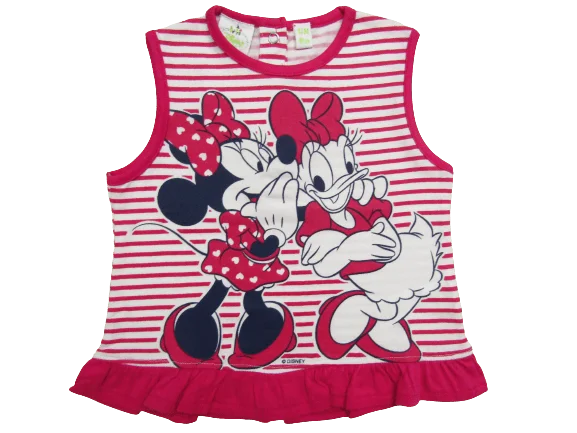 Φωτογραφία προϊόντος: ©DISNEY - ©DISNEY Καλοκαιρινά - MINNIE MOUSE ©DISNEY ΠΑΙΔΙΚΟ T-SHIRT MINNIE 0431 - φούξια 8519