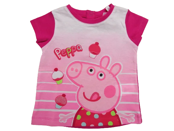 Φωτογραφία προϊόντος: PEPPA PIG ΠΑΙΔΙΚΟ T-SHIRT 0430 - φούξια 8514
