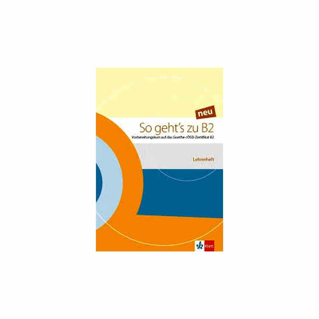 Φωτογραφία προϊόντος: SO GEHT S ZU B2 LEHRERBUCH NEU