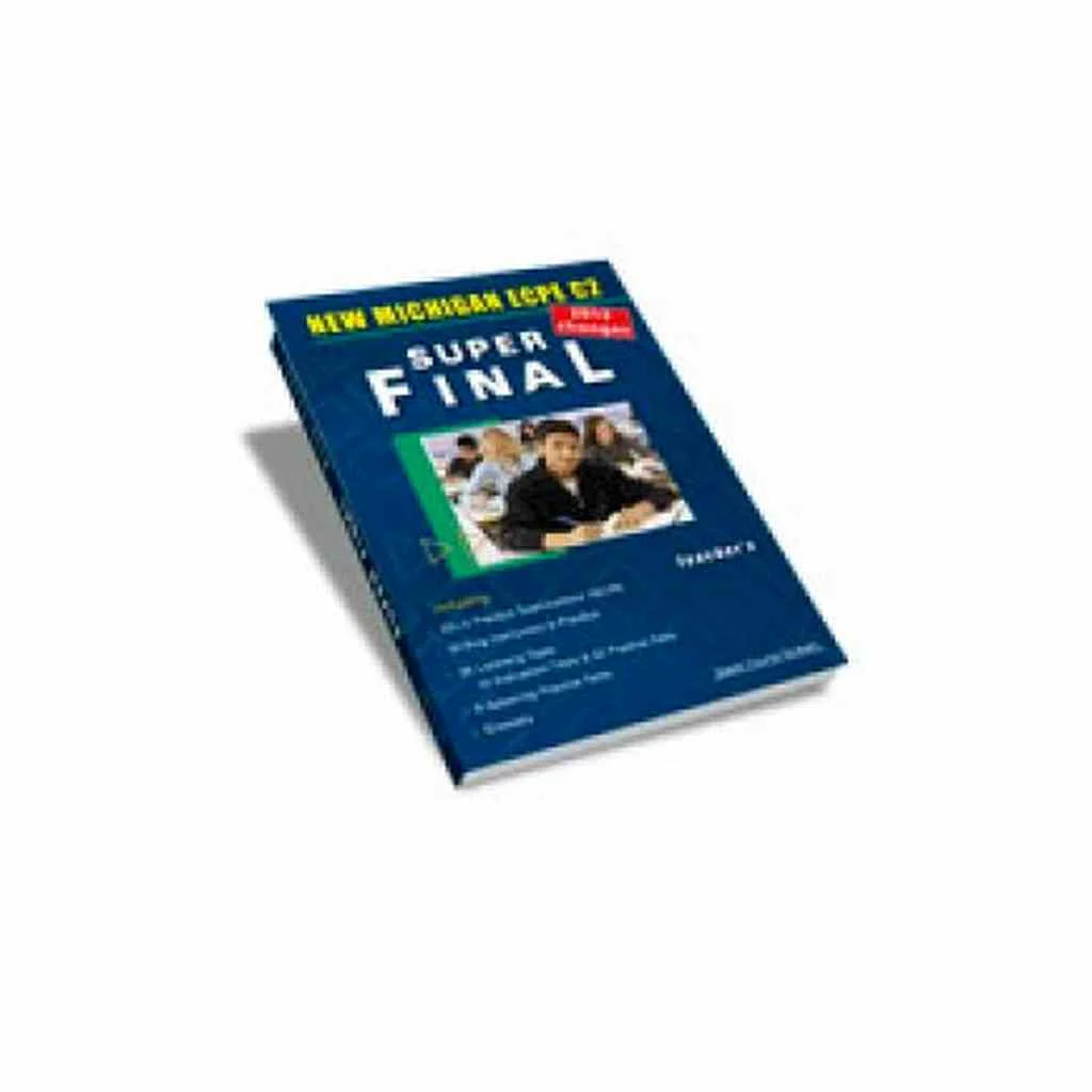 Φωτογραφία προϊόντος: MICHIGAN ECPE C2 SUPER FINAL SB UPDATED