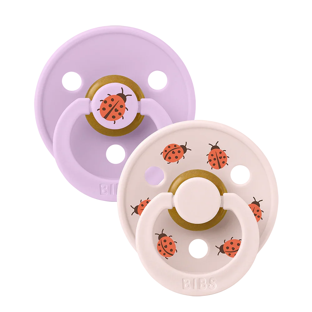 Φωτογραφία προϊόντος: Σετ 2 Πιπίλες Studio Collection Ladybug Violet Sky/Petal (6-18 μηνών) - Bibs