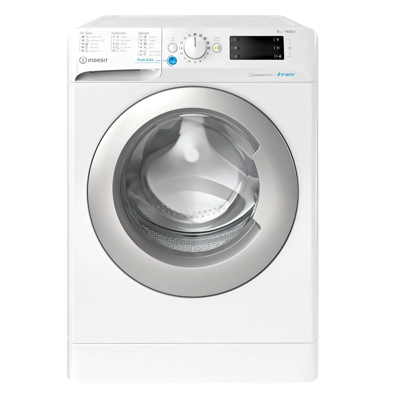 Φωτογραφία προϊόντος: Indesit BWE 81485X WS EE N Πλυντήριο Ρούχων 8kg 1351 Στροφών