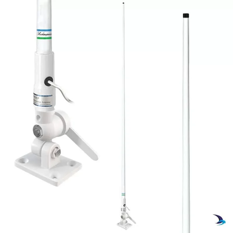 Φωτογραφία προϊόντος: QuickConnect SHAKESPEARE 427-N-KIT VHF Deck Mount Antenna (1.50m) 427N