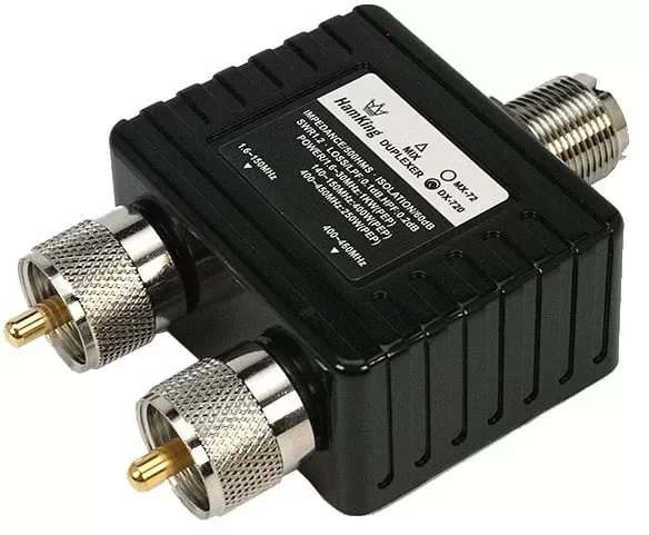 Φωτογραφία προϊόντος: HAMKING DX-720D Duplexer: 1.6-30 or 140-150 MHz / 400-460 MHz DX720D
