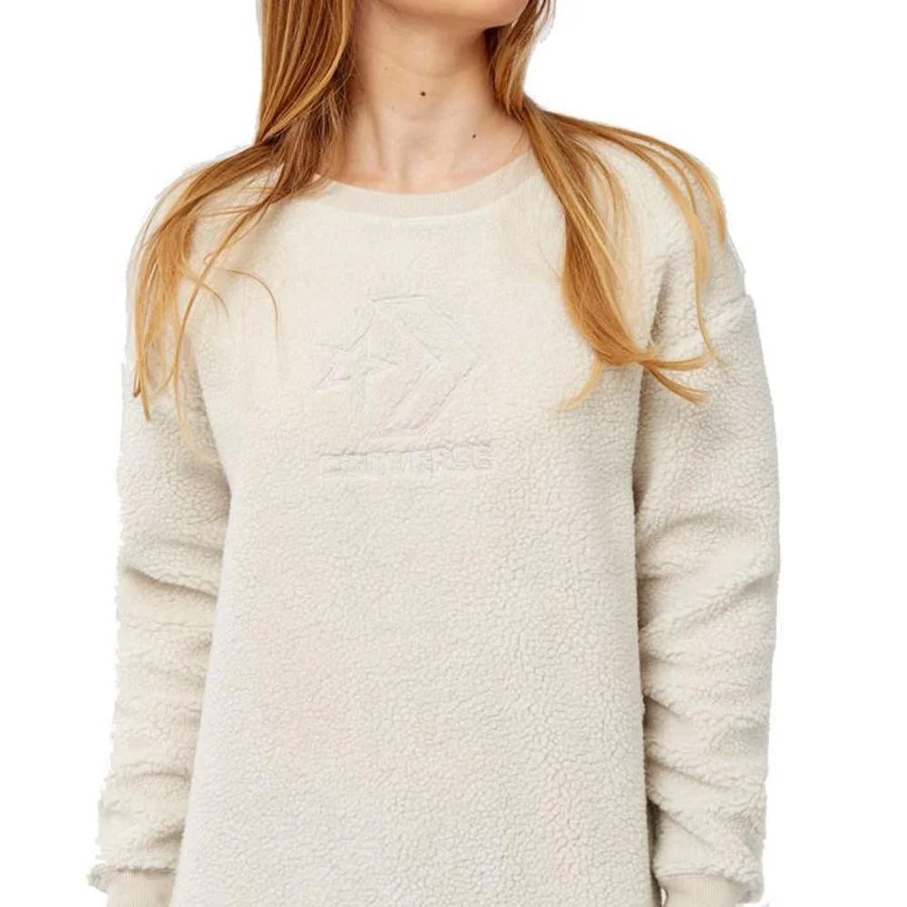 Φωτογραφία προϊόντος: Converse Star Chevron Sherpa Oversized Crew 10004519-A03