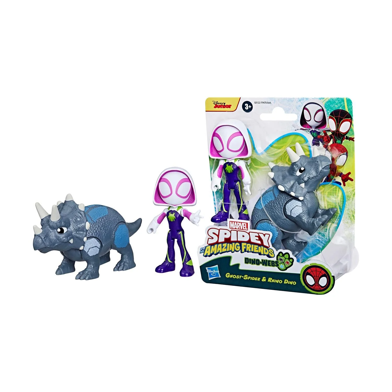Φωτογραφία προϊόντος: Hasbro Spidey And His Amazing Friends Dino-Webs Ghost Spider (G0122)