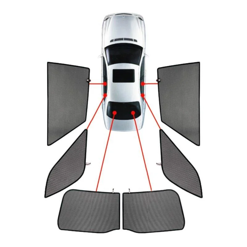 Φωτογραφία προϊόντος: CarShades TOYOTA AVENSIS 4D 03-08 ΚΟΥΡΤΙΝΑΚΙΑ ΜΑΡΚΕ CAR SHADES - 6 ΤΕΜ.