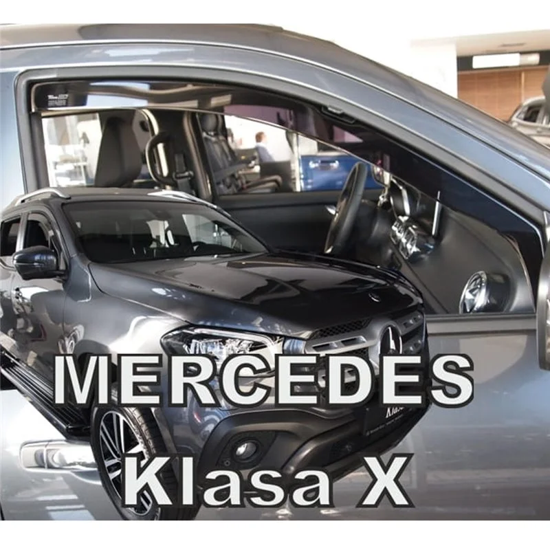 Φωτογραφία προϊόντος: MERCEDES X-KLAS W470 4D 2017+ ΖΕΥΓΑΡΙ ΑΝΕΜΟΘΡΑΥΣΤΕΣ ΑΠΟ ΕΥΚΑΜΠΤΟ ΦΙΜΕ ΠΛΑΣΤΙΚΟ HEKO - 2 ΤΕΜ.