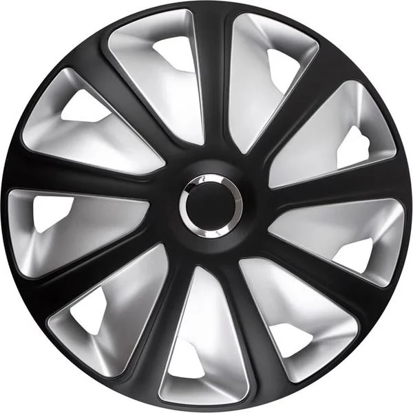 Φωτογραφία προϊόντος: Auto GS Τάσια Αυτοκινήτου Craft Μαύρα - Ασημί Με Δαχτυλίδι Χρωμίου 105100 Rc Cbx 16''