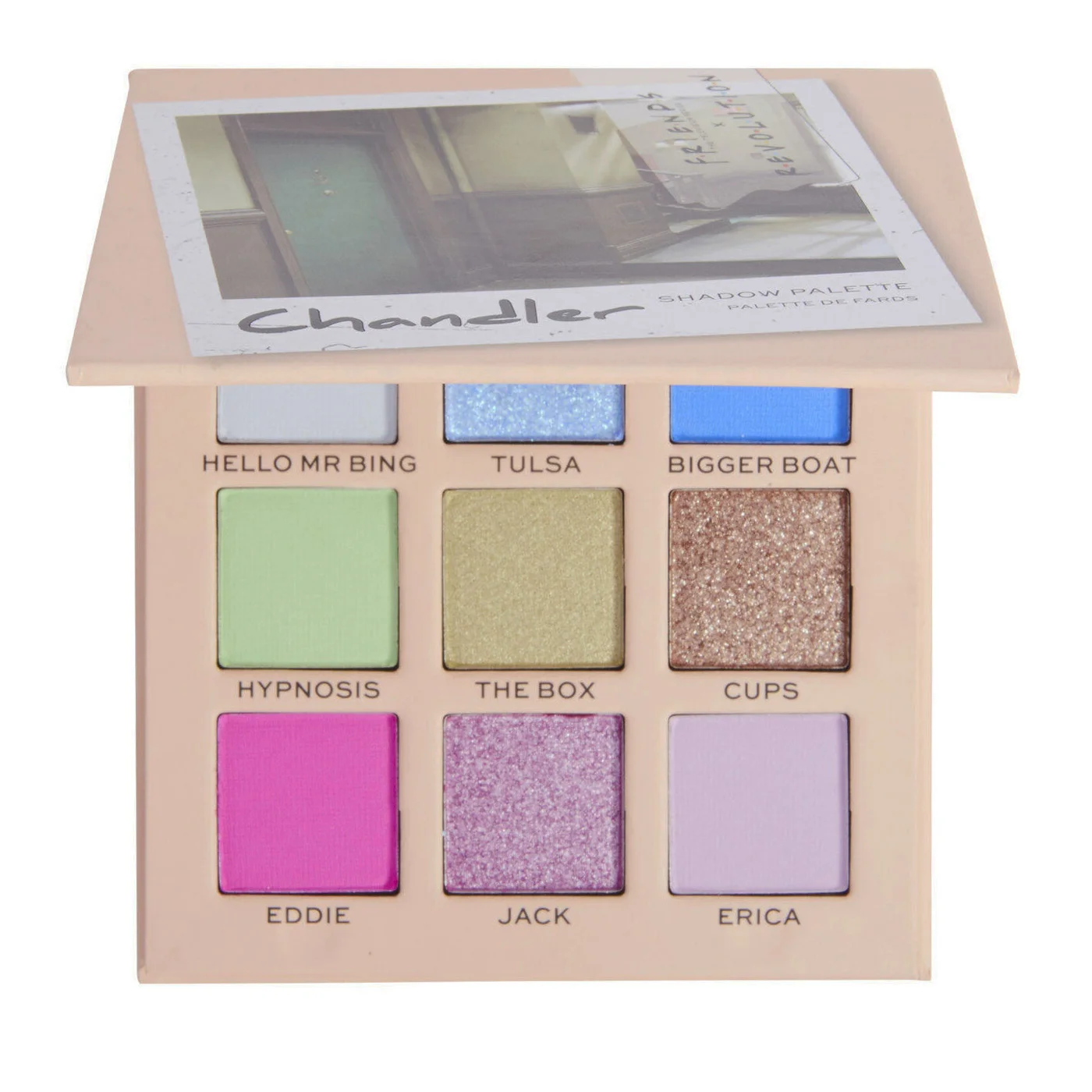 Φωτογραφία προϊόντος: Makeup Revolution X Friends Chandler Eyeshadow Palette (9gr)