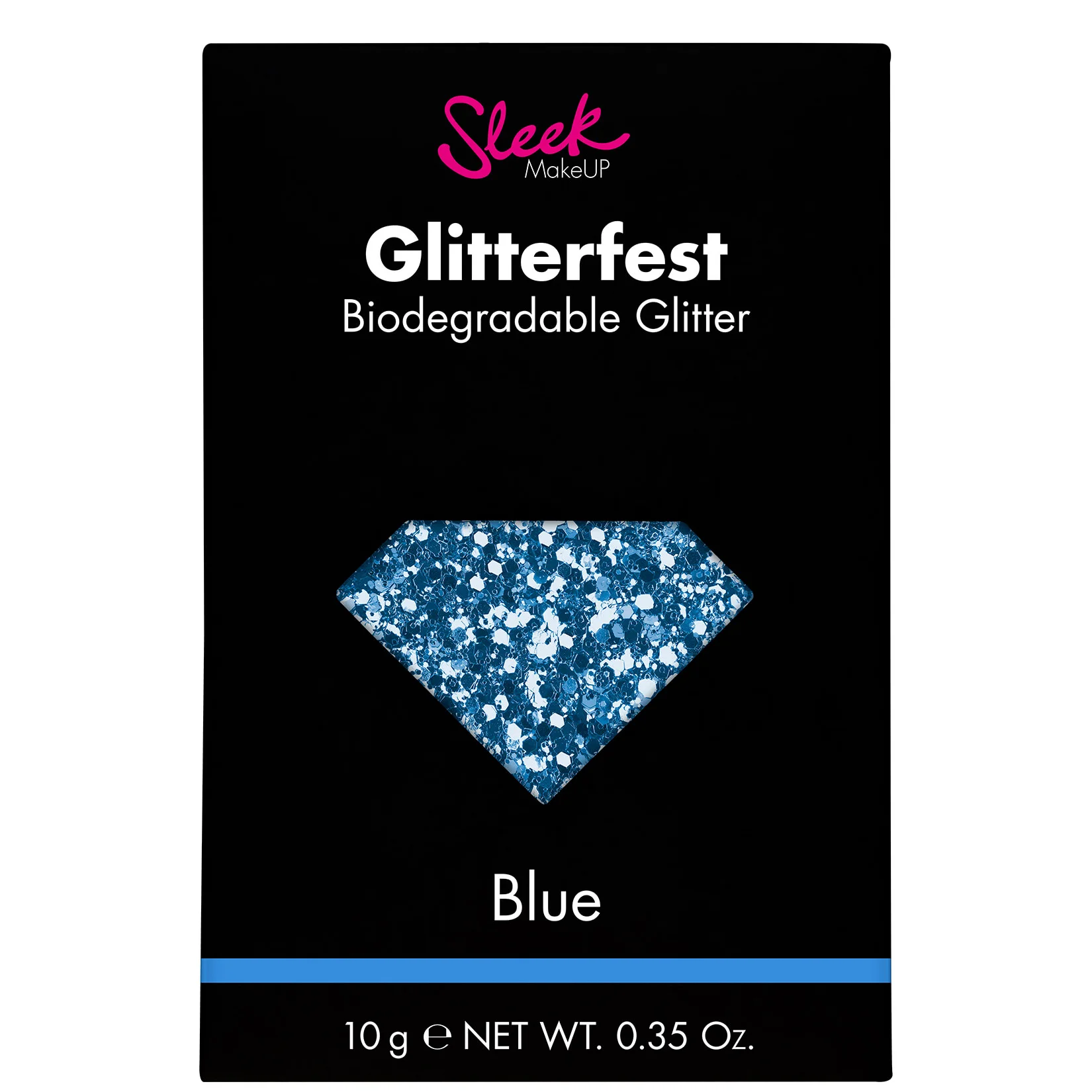 Φωτογραφία προϊόντος: Sleek MakeUP Sleek Glitterfest Biodegradable Glitter - Blue (10gr)
