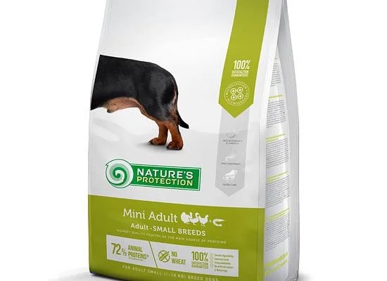 Φωτογραφία προϊόντος: Nature's Protection Adult Mini. Μίνι 7.5kgr