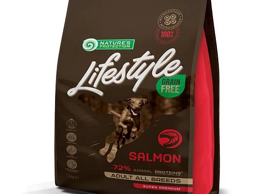 Φωτογραφία προϊόντος: Nature's Protection Lifestyle Grain Free Salmon - Adult 1.5gr