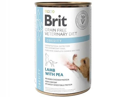 Φωτογραφία προϊόντος: Brit Vetenirary Diets Κλινική Κονσέρβα Obesity 400gr για Σκύλο 400gr