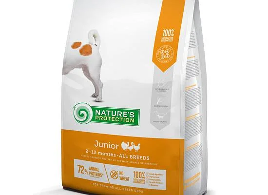 Φωτογραφία προϊόντος: Nature's Protection Junior all breed 7.5kg Al breeds
