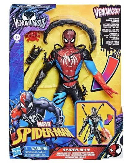 Φωτογραφία προϊόντος: Φιγούρα Δράσης Spider-man Venomversus Liquid Shifter 27εκ.