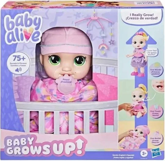 Φωτογραφία προϊόντος: Μωρό Κούκλα Baby Alive Baby Grows Up Lala Googoo για 3+ Ετών