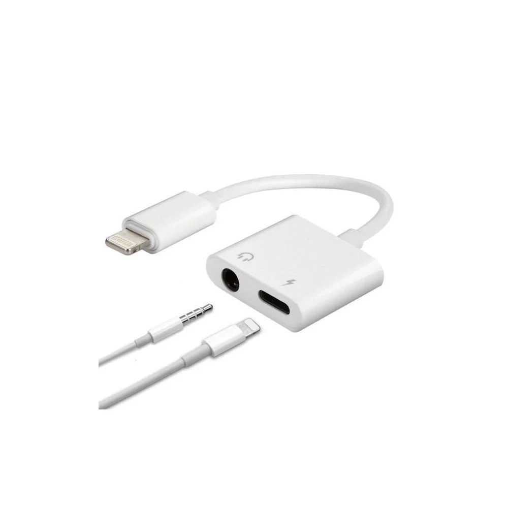 Φωτογραφία προϊόντος: Αντάπτορας Lightning σε 3.5mm Jack και Lightning EZRA