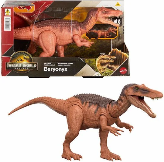 Φωτογραφία προϊόντος: Φιγούρα Δράσης Wild Roar Jurassic World Δεινόσαυρος με Ήχους Wild Roar Baryonyx