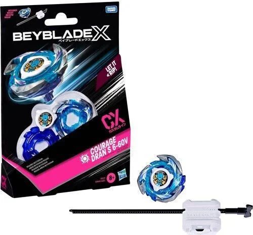 Φωτογραφία προϊόντος: Beyblade x Courage Dran S 6-60V CX Starter Top and Launcher σβούρα