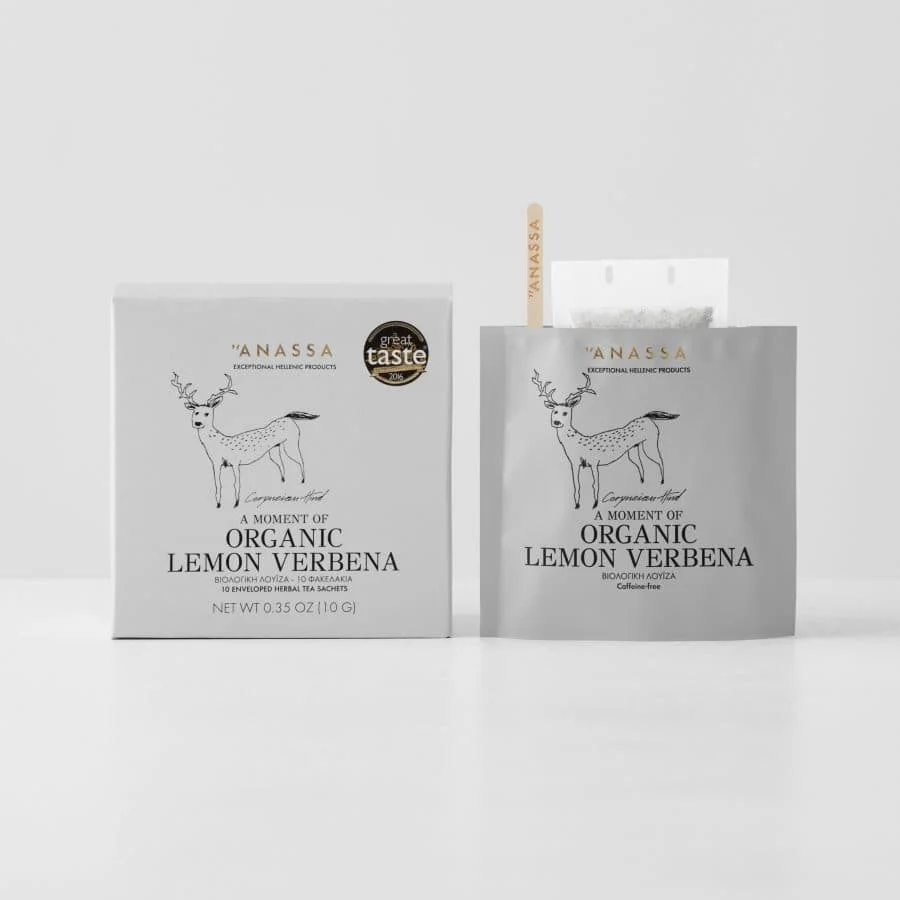 Φωτογραφία προϊόντος: OEM ANASSA ORGANIC LEMON VERBENA Βιολογική Λουΐζα Ατομικά φακελάκια