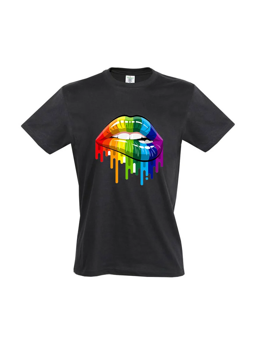 Φωτογραφία προϊόντος: Colored Lips T-shirt 312 BLACK