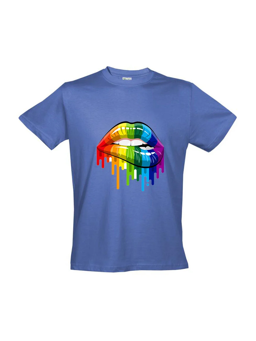 Φωτογραφία προϊόντος: Colored Lips T-shirt 241/256 ROYAL BLUE