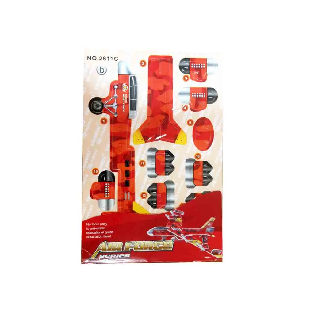 Φωτογραφία προϊόντος: 3D Puzzle ANELIXI Air Force Series Jet 2611Cb