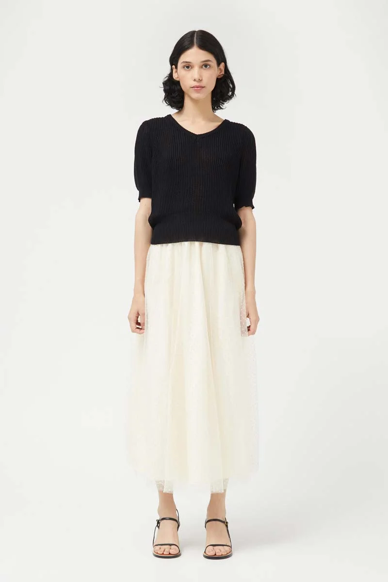 Φωτογραφία προϊόντος: Φούστα Midi Tulle Compania Fantastica Off White