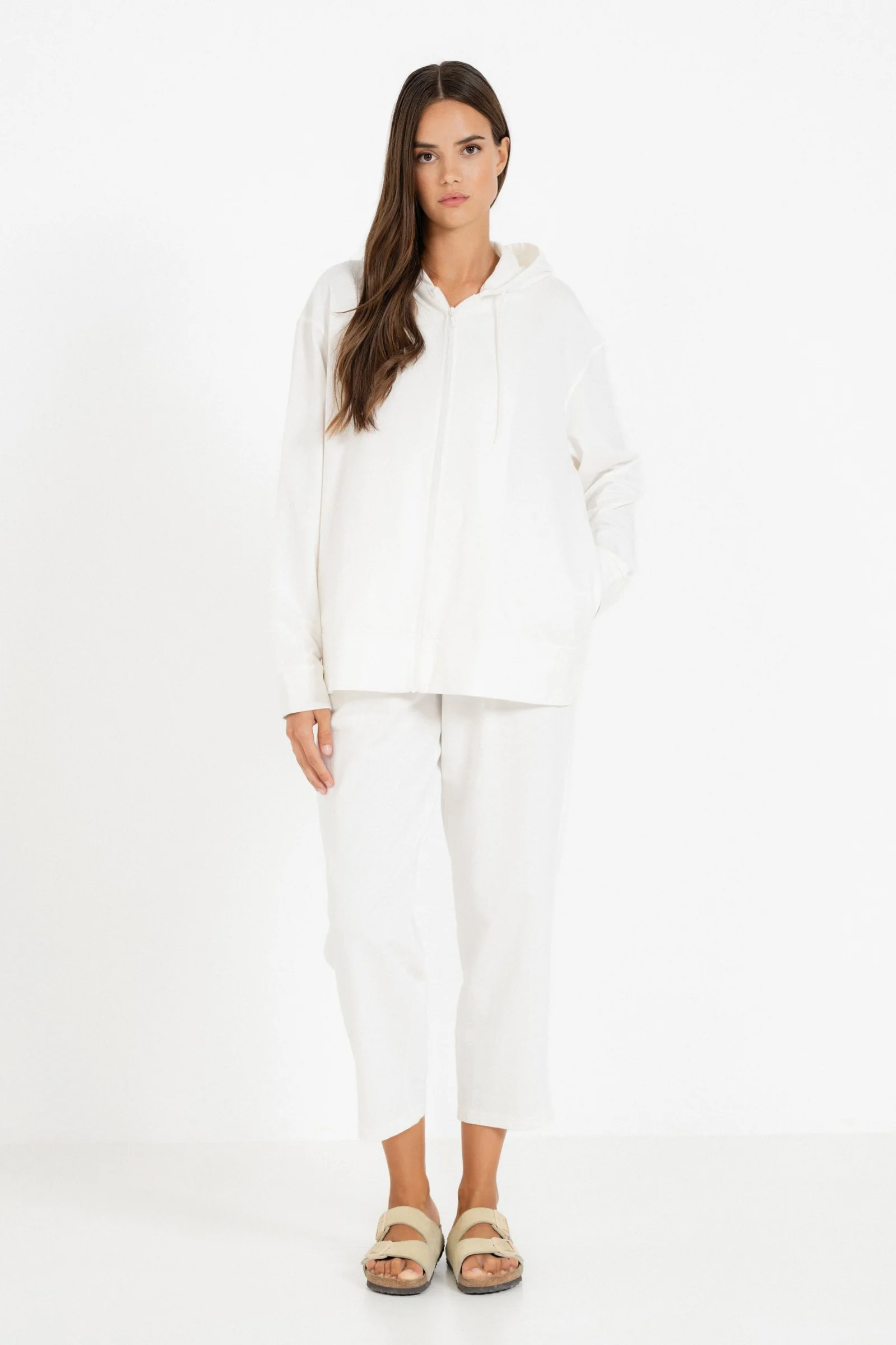 Φωτογραφία προϊόντος: Philosophy Organic Futter Hoodied Jacket MAUVE