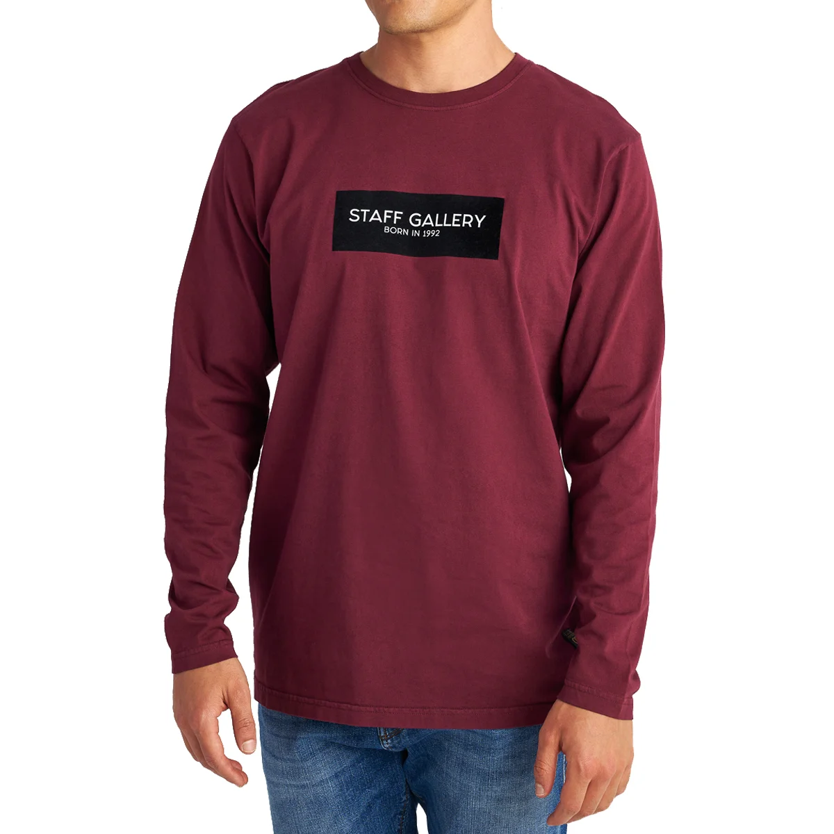 Φωτογραφία προϊόντος: ARTISTI ITALIANI STAFF - BERT LONGSLEEVE T-SHIRT - 64-305.052 BORDEAUX Μπορντό