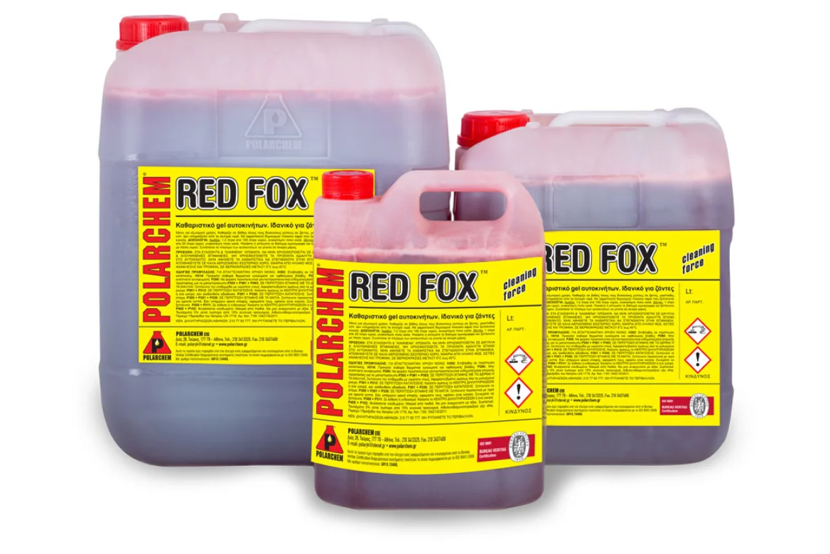 Φωτογραφία προϊόντος: Polarchem Red Fox Υπερκαθαριστικό Γενικής Χρήσης Σε Μορφή Gel 10L