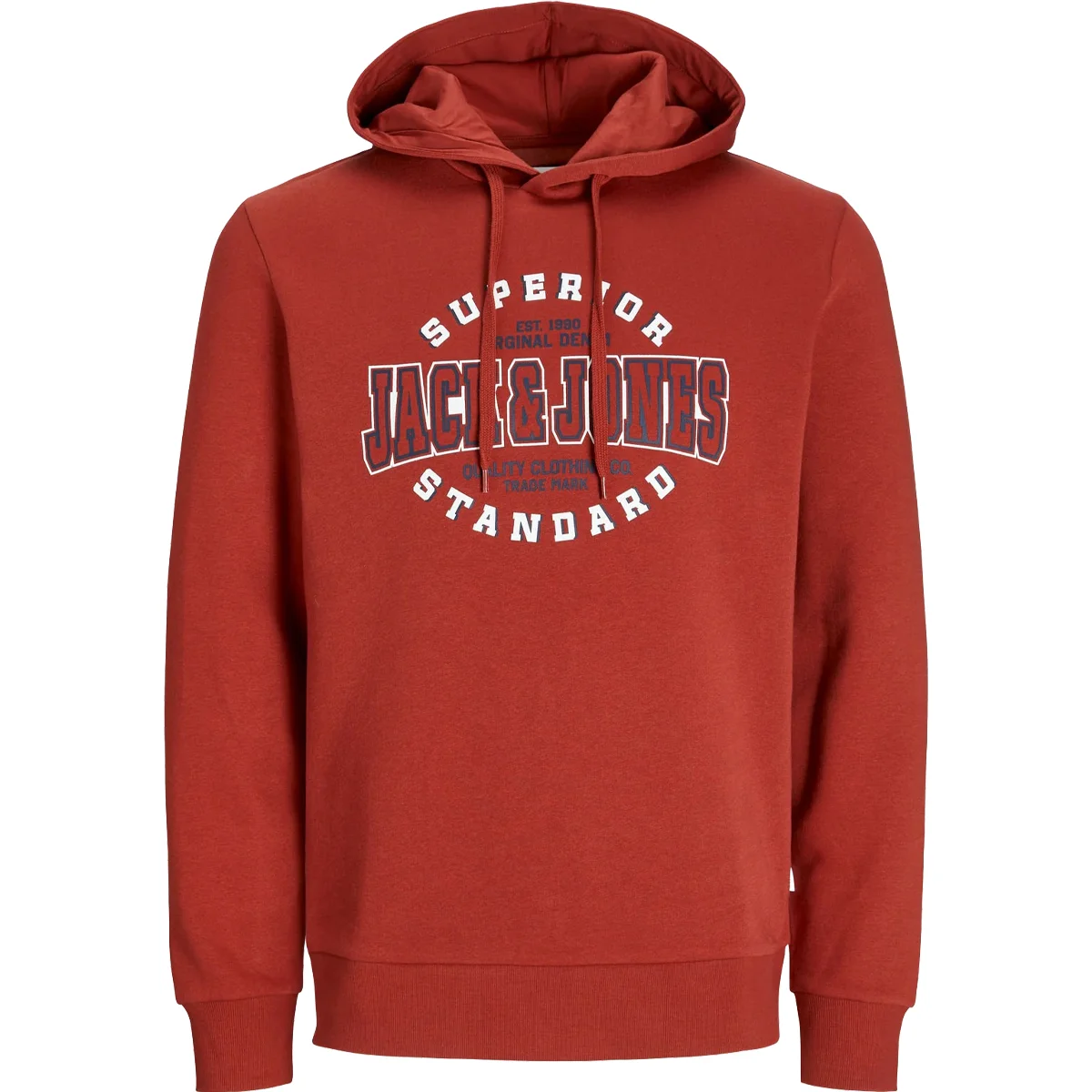 Φωτογραφία προϊόντος: ARTISTI ITALIANI JACK +amp; JONES - JJELOGO SWEAT HOOD 2 COL 24/25 NOOS - 12255617 RED OCHRE Κόκκινο