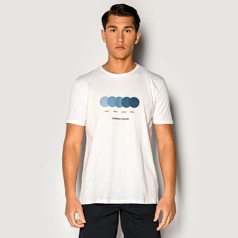Φωτογραφία προϊόντος: ΑΝΔΡΙΚΟ T-SHIRT ΜΕ ΤΥΠΩΜΑ CAMARO ΛΕΥΚΟ