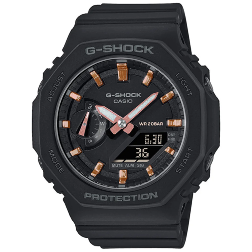 Φωτογραφία προϊόντος: CASIO G-Shock Black Rubber Strap GMA-S2100-1AER