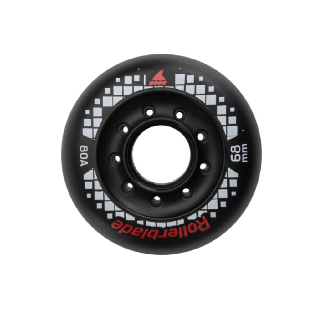 Φωτογραφία προϊόντος: ROLLERBLADE Apex 68χιλ./80Α Ροδάκια - Μαύρο 43.066556
