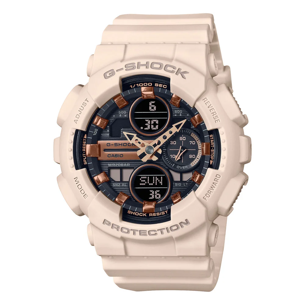 Φωτογραφία προϊόντος: CASIO G-Shock Beige Rubber Strap GMA-S140M-4AER