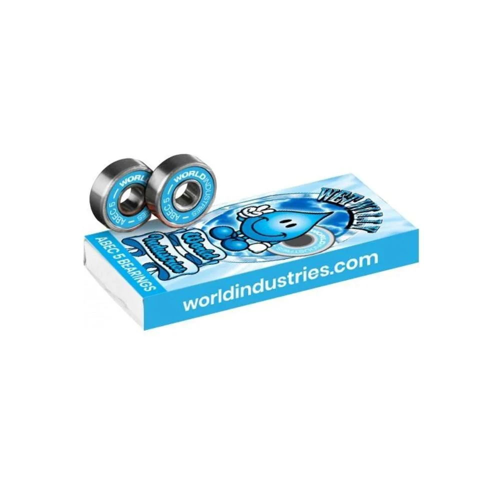 Φωτογραφία προϊόντος: WORLD INDUSTRIES Wet Willy Ρουλεμάν Abec-5 - Γαλάζιο 47.130101999A10PK