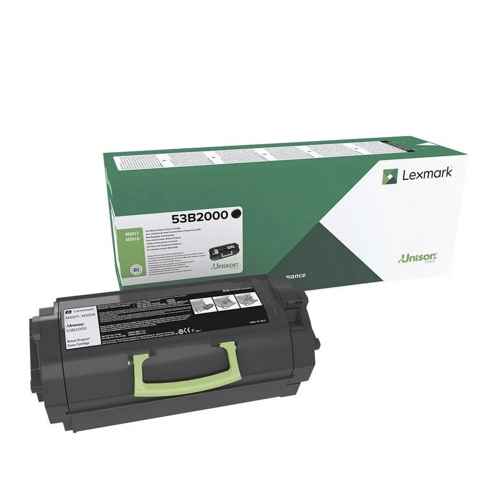 Φωτογραφία προϊόντος: LEXMARK MS817/MS818 TONER BLACK 11K (53B2000) (LEX53B2000)