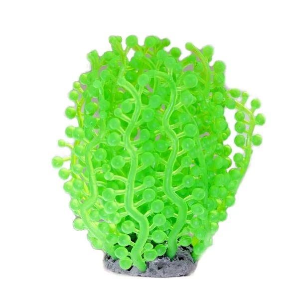 Φωτογραφία προϊόντος: Pet Greece Φυτό Σιλικόνης Soft Coral Jade Green 4,8x13,2cm