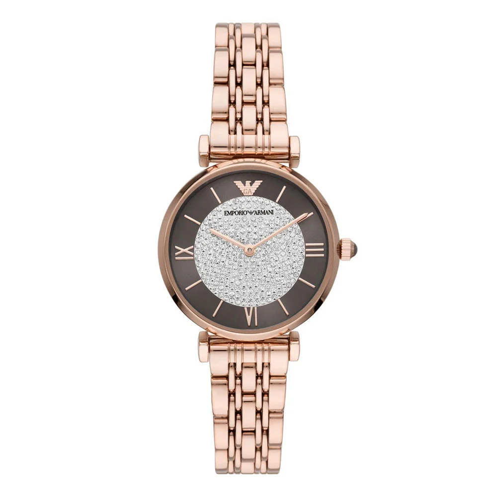 Φωτογραφία προϊόντος: EMPORIO ARMANI Gianni T-Bar Rose Gold Stainless Steel Bracelet AR11402