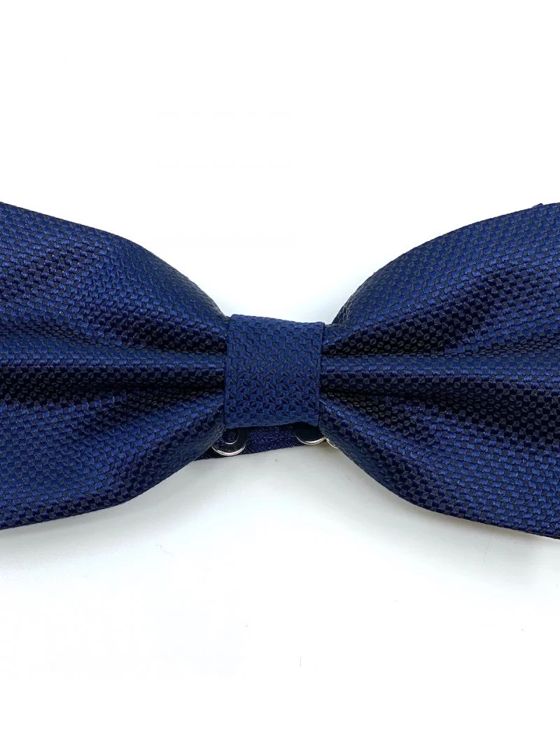 Φωτογραφία προϊόντος: Legend Accessories Παπιγιόν Oxford σετ με μαντηλάκι L-045-40 Navy Blue