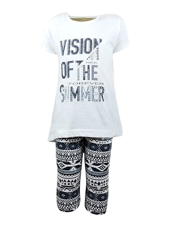 Φωτογραφία προϊόντος: NEK Kids Wear ΣΕΤ VISION OF THE SUMMER ΛΕΥΚΟ