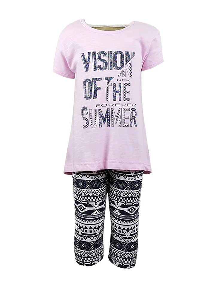 Φωτογραφία προϊόντος: NEK Kids Wear ΣΕΤ VISION OF THE SUMMER ΜΩΒ ΛΙΛΑ