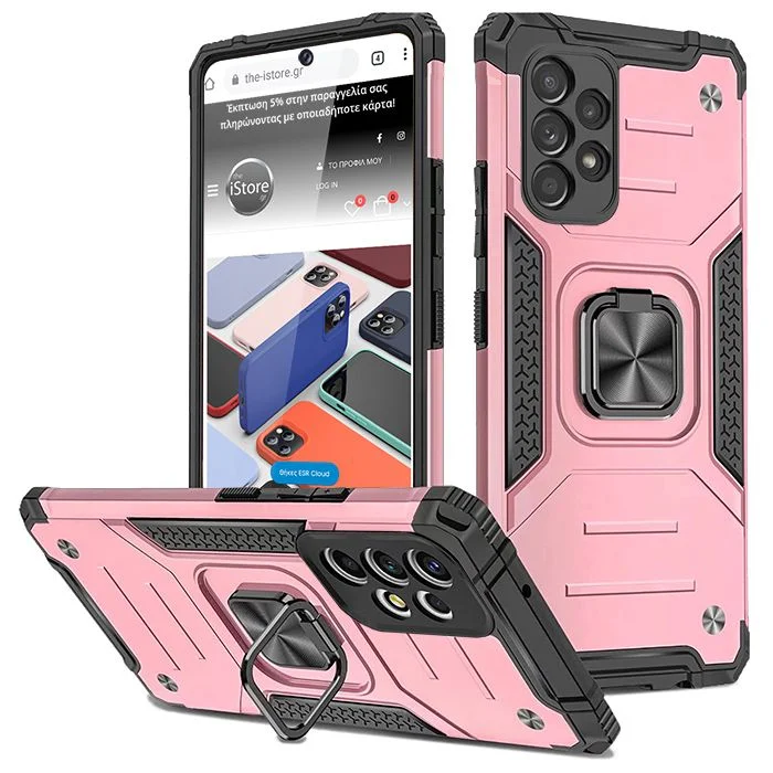 Φωτογραφία προϊόντος: Armor Ringstand Case Rose Gold Samsung Galaxy A13
