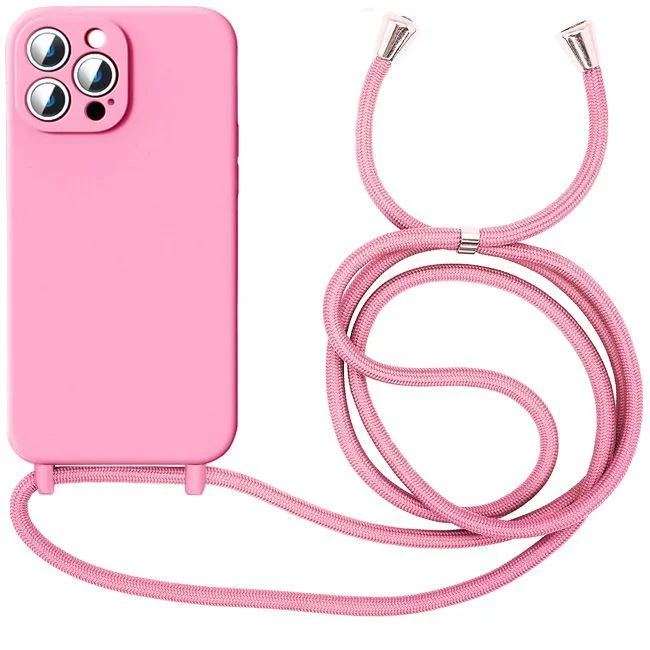 Φωτογραφία προϊόντος: Θήκη Orso Cloud Κορδόνι Pink iPhone 13 Pro Max