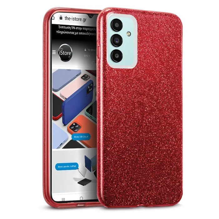 Φωτογραφία προϊόντος: Hybrid Strass Red Case Samsung Galaxy M13/M23 5G